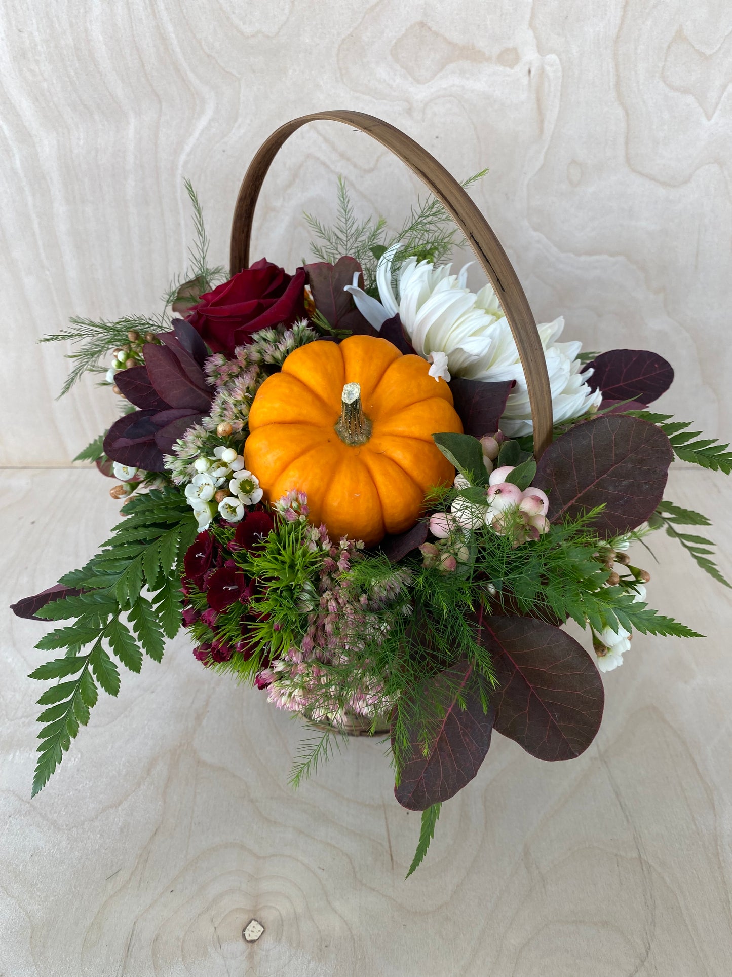Fall Basket Arrangement