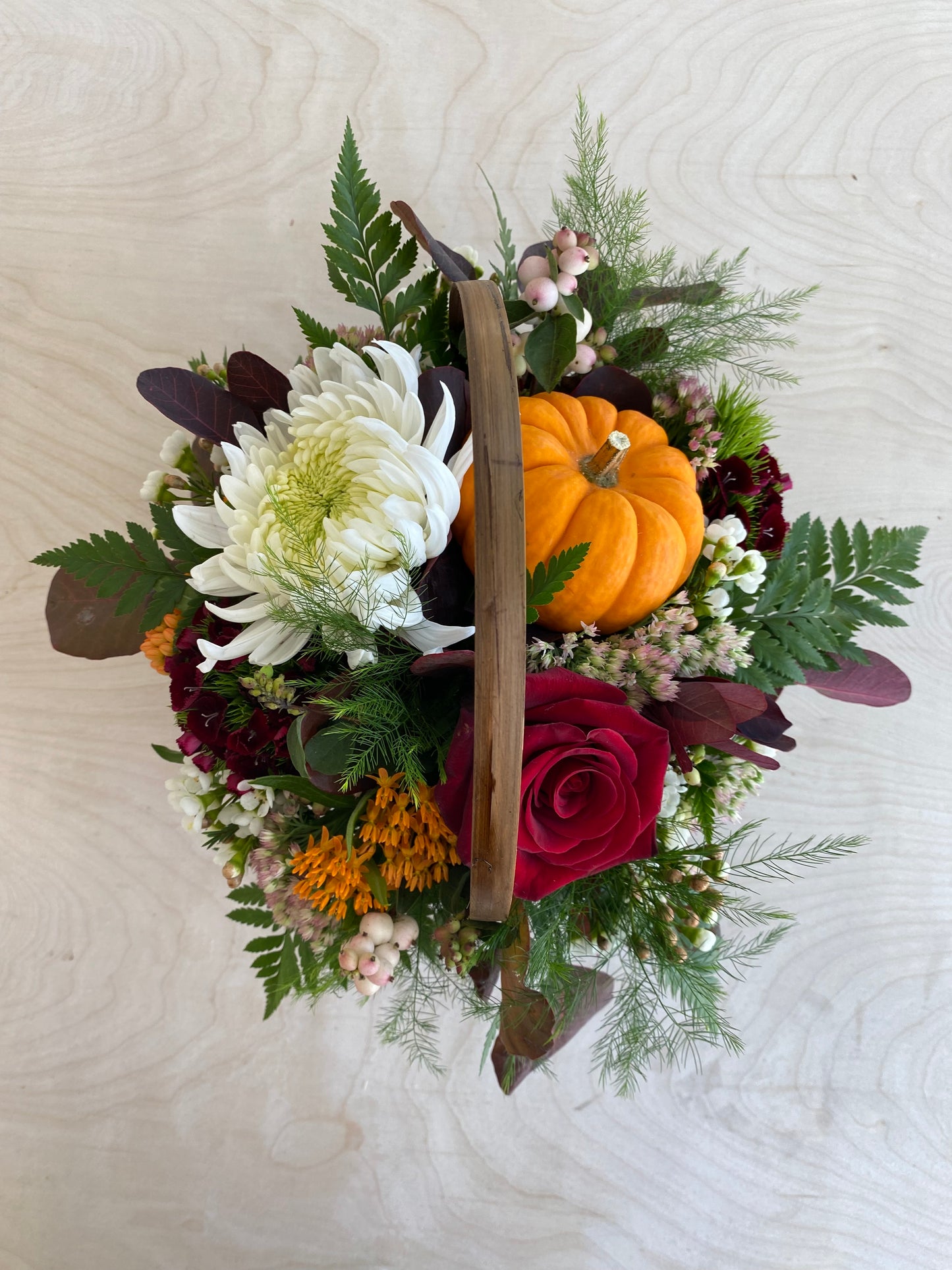 Fall Basket Arrangement