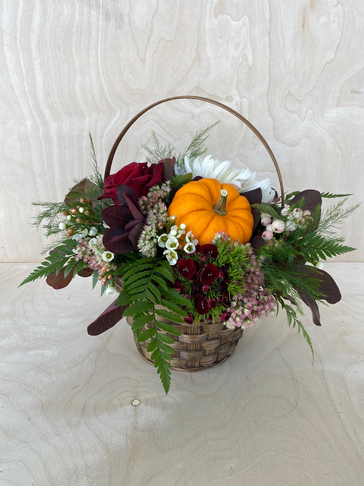 Fall Basket Arrangement