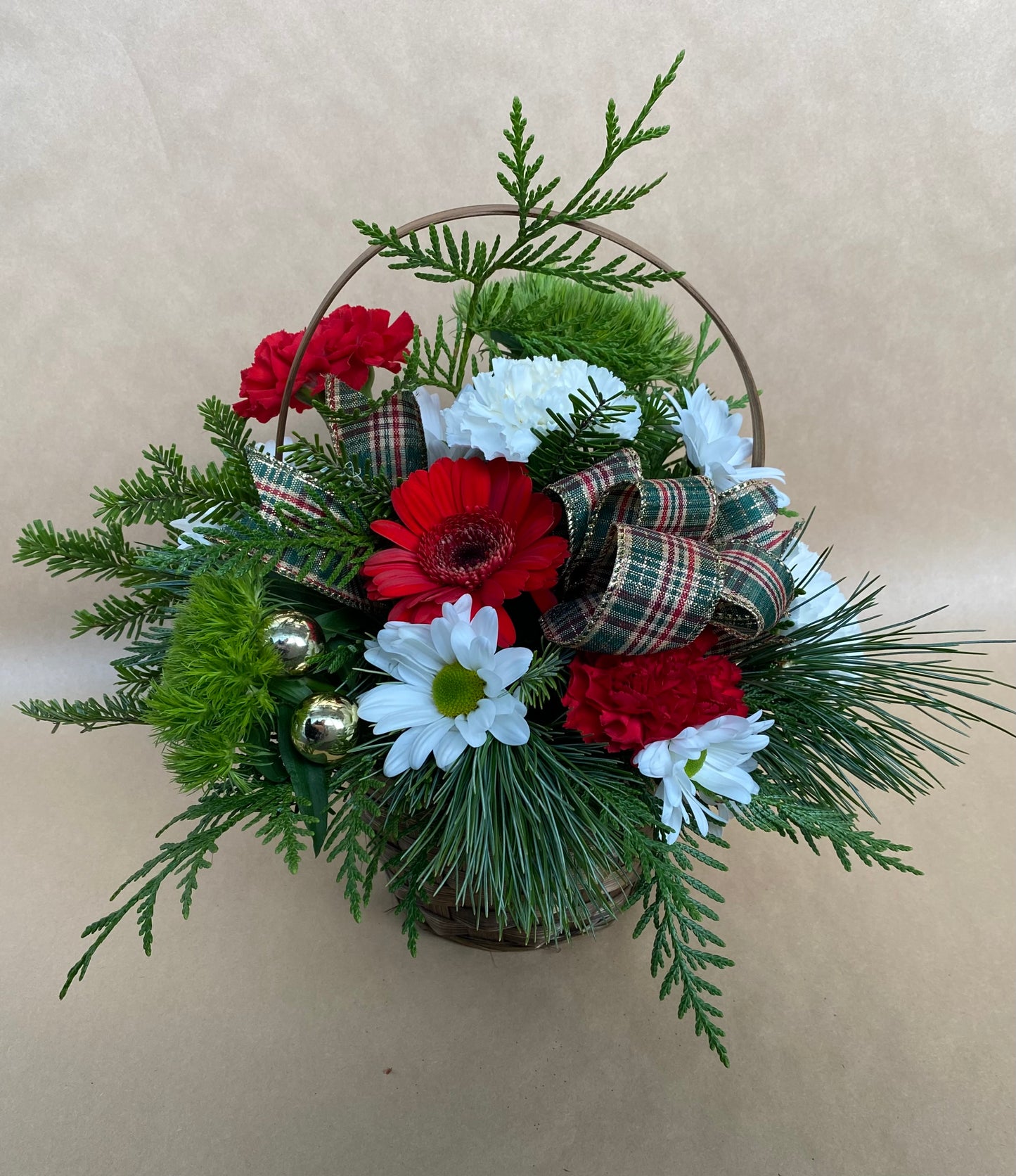 Holiday Basket Arrangement