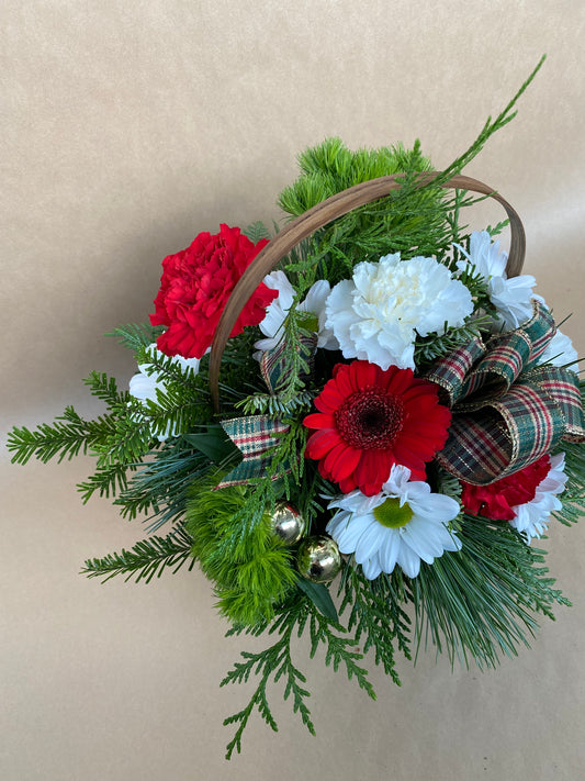 Holiday Basket Arrangement